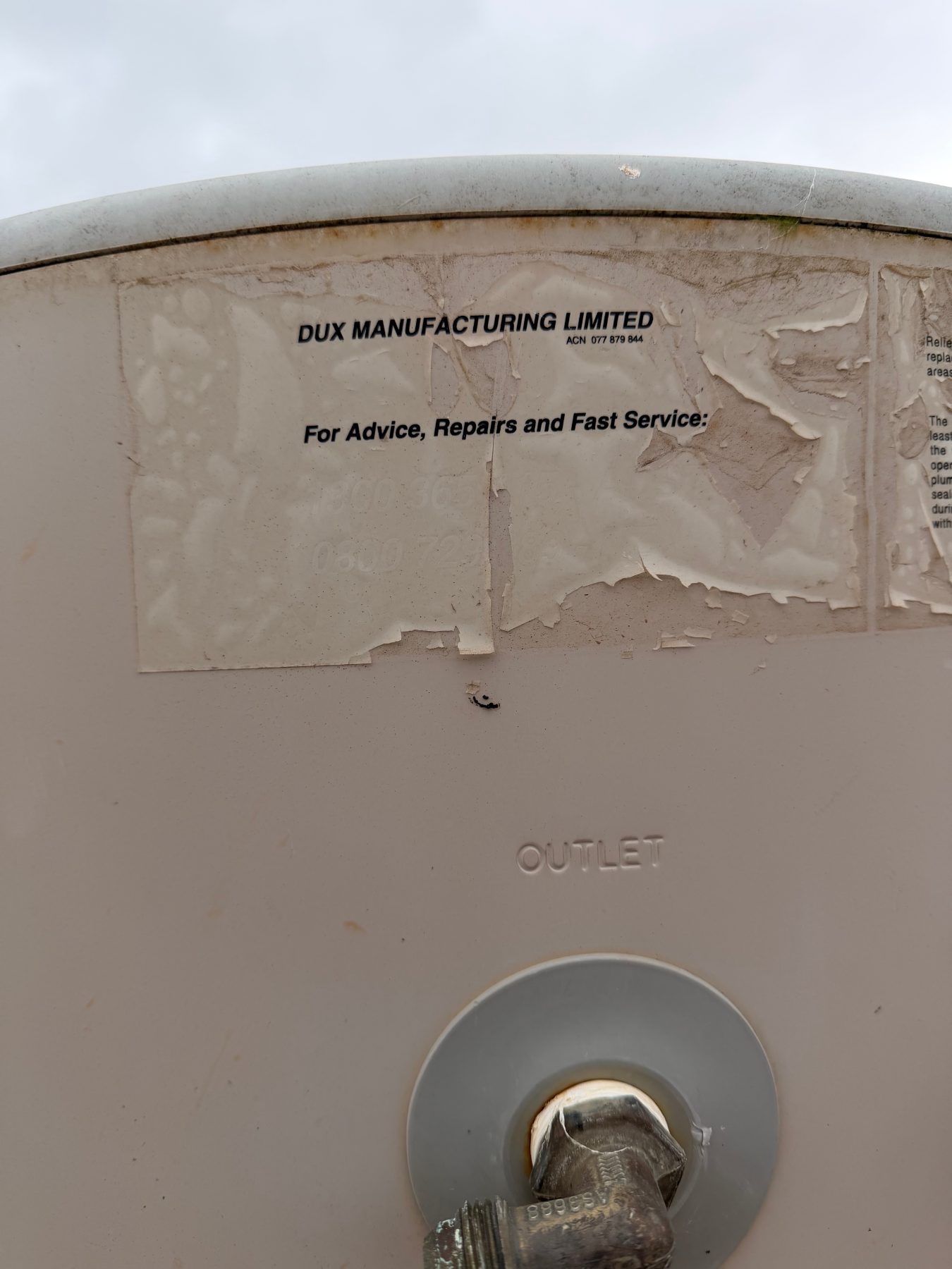 Dux Pro hot water unit - photo 2