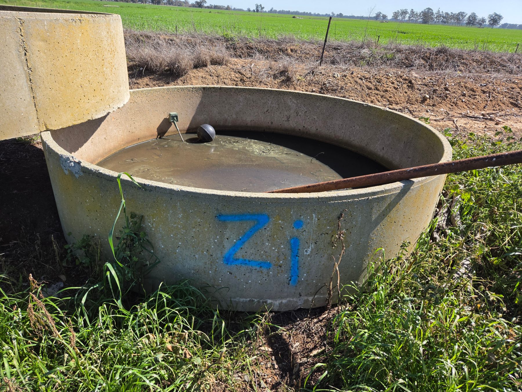 10ft Stock Trough with Ball Valve (Zi) - photo 1