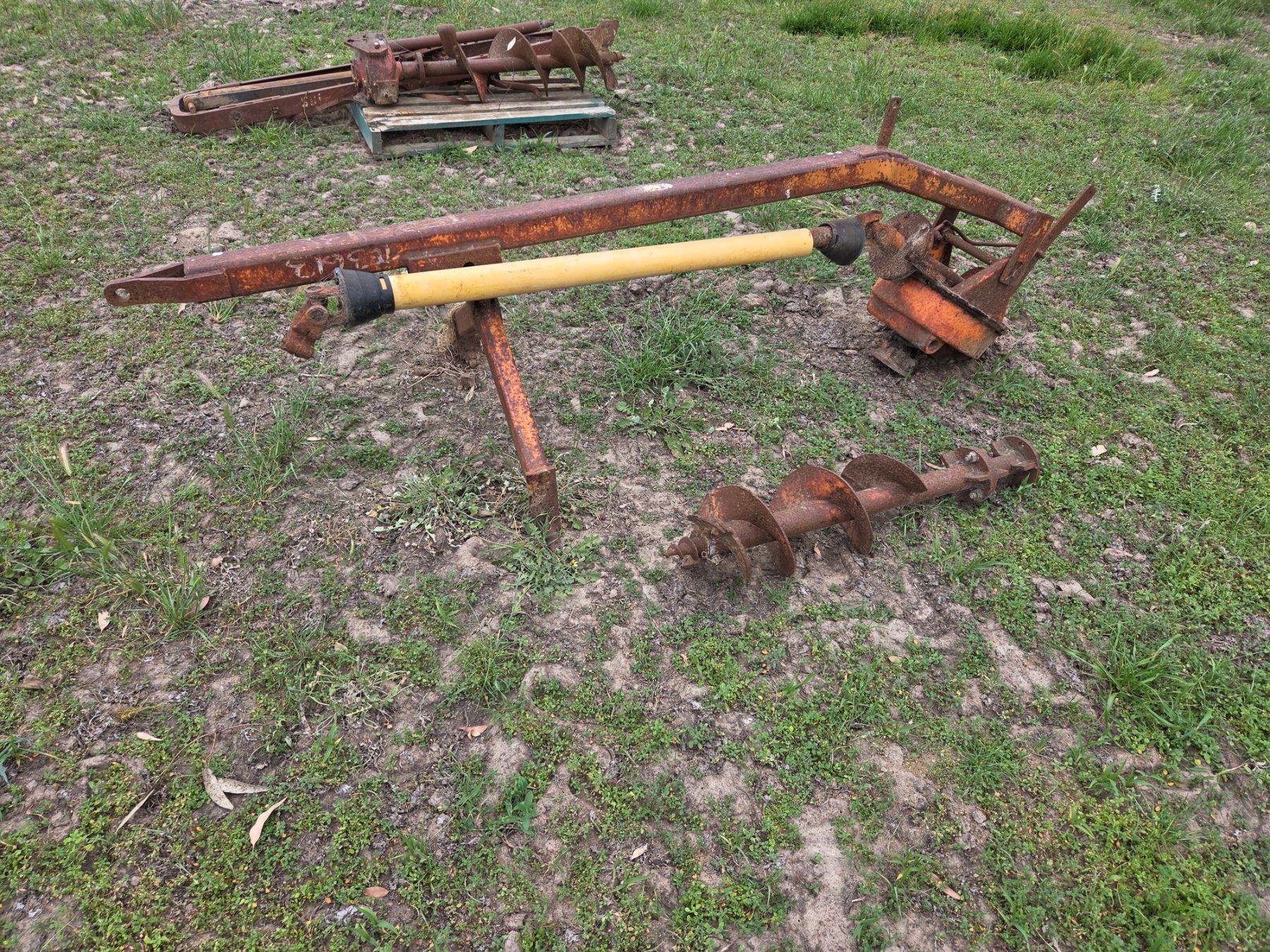 Used - 3pl Gallagher Posthole Digger - photo 1