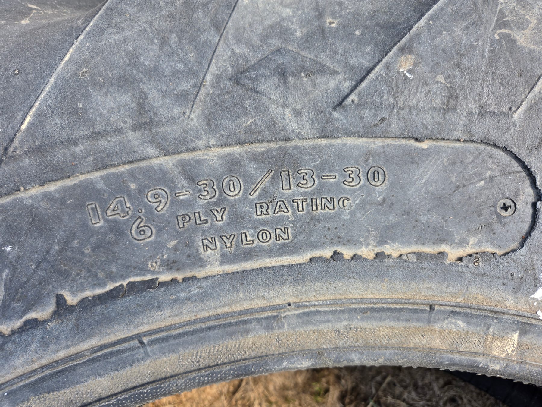 Used - Goodyear 14.9-30 Tractor Tyre - photo 3