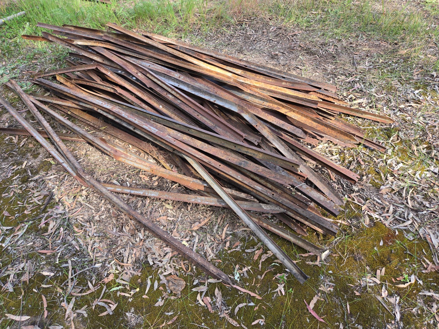Used - Pile of Damaged Steel Posts - photo 3