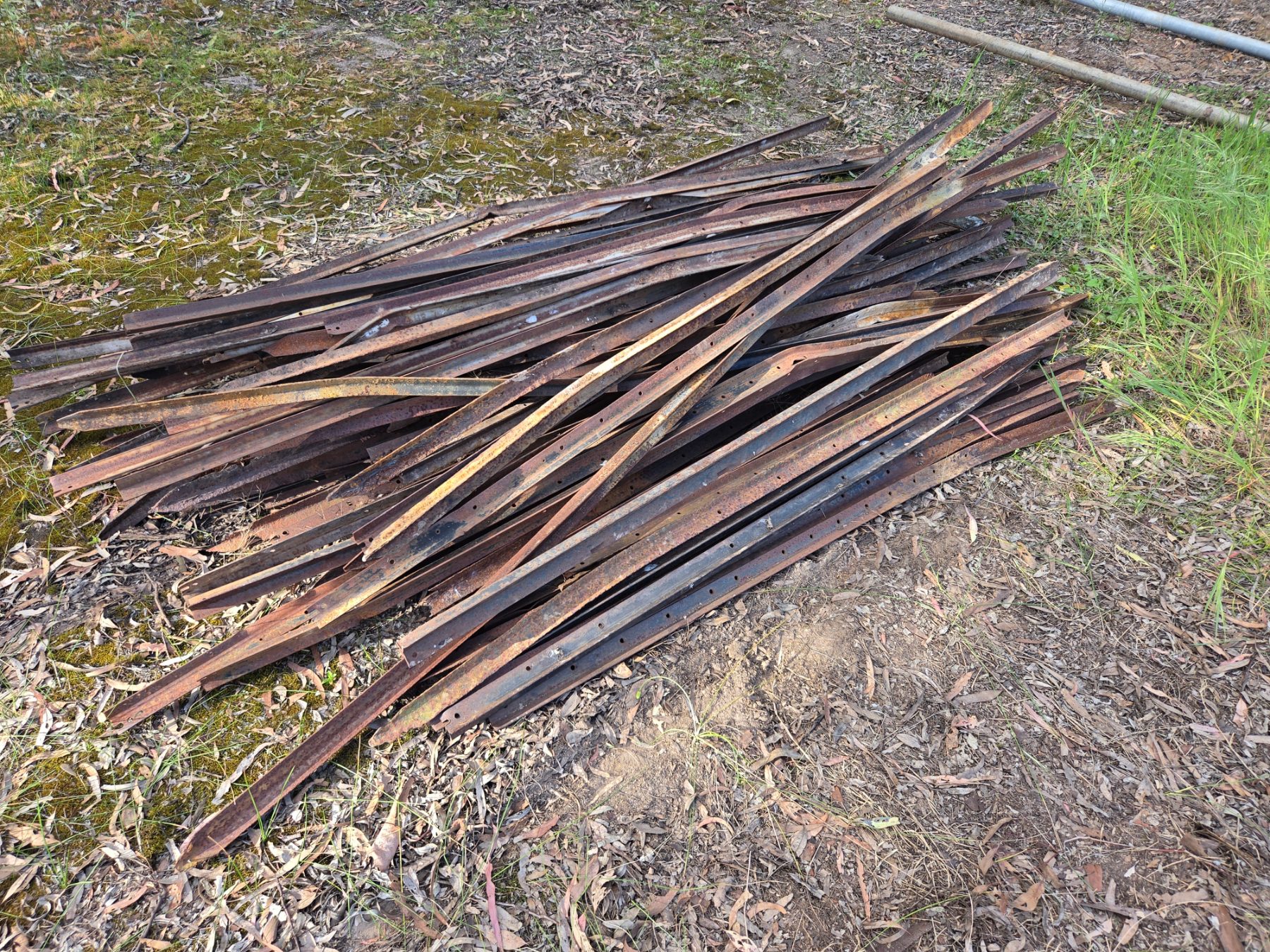 Used - Pile of Damaged Steel Posts - photo 2