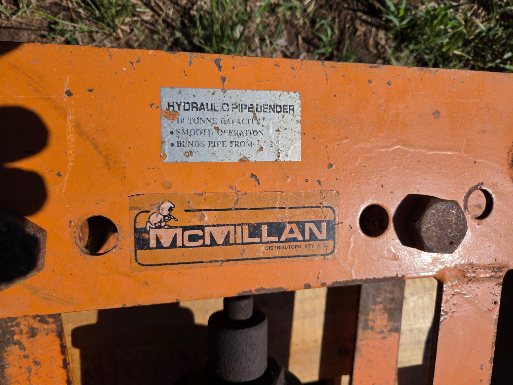 Used - Hydraulic Pipe Bender - photo 3