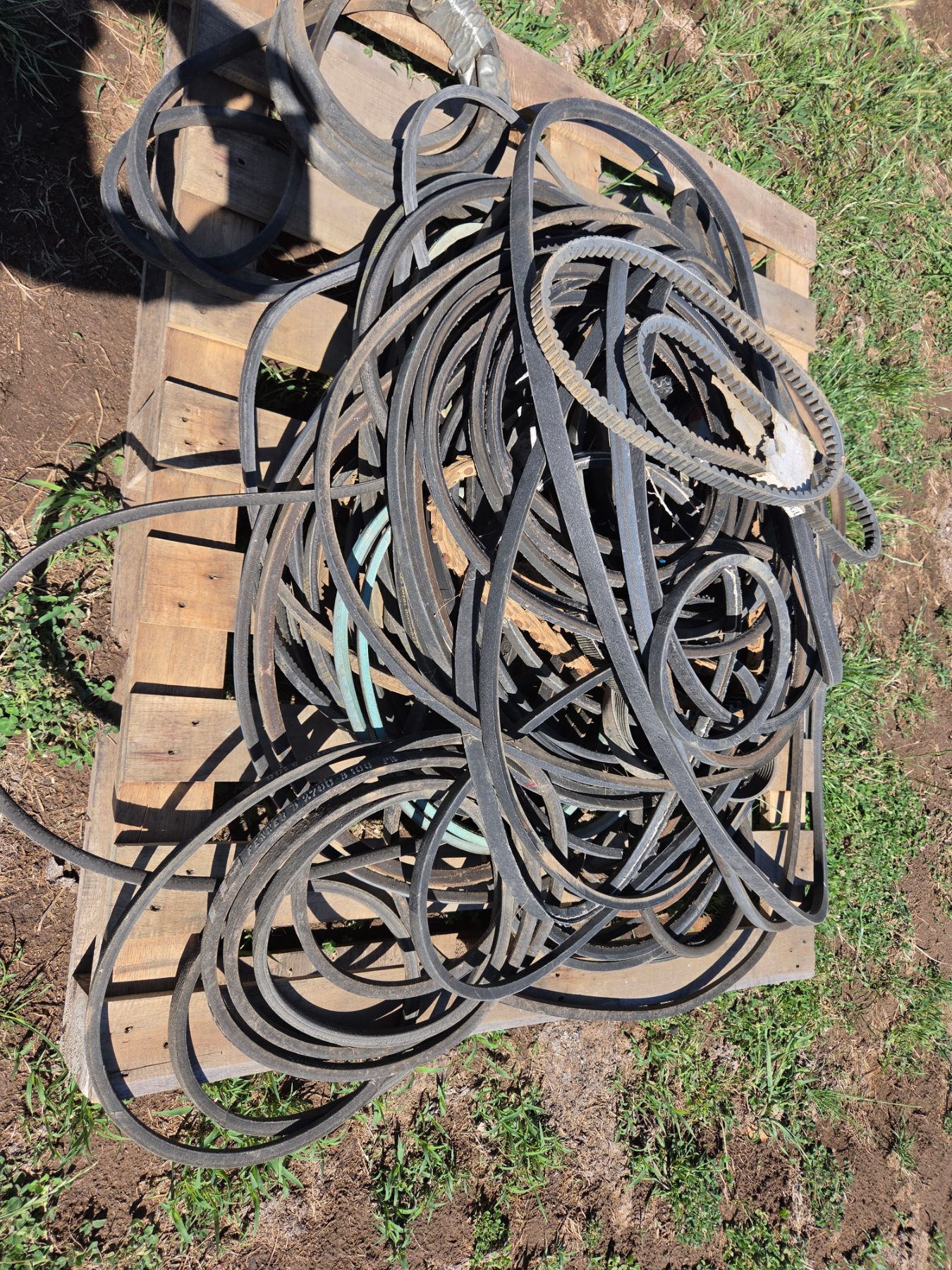 Used - Assorted B-Section V-Belts - photo 2