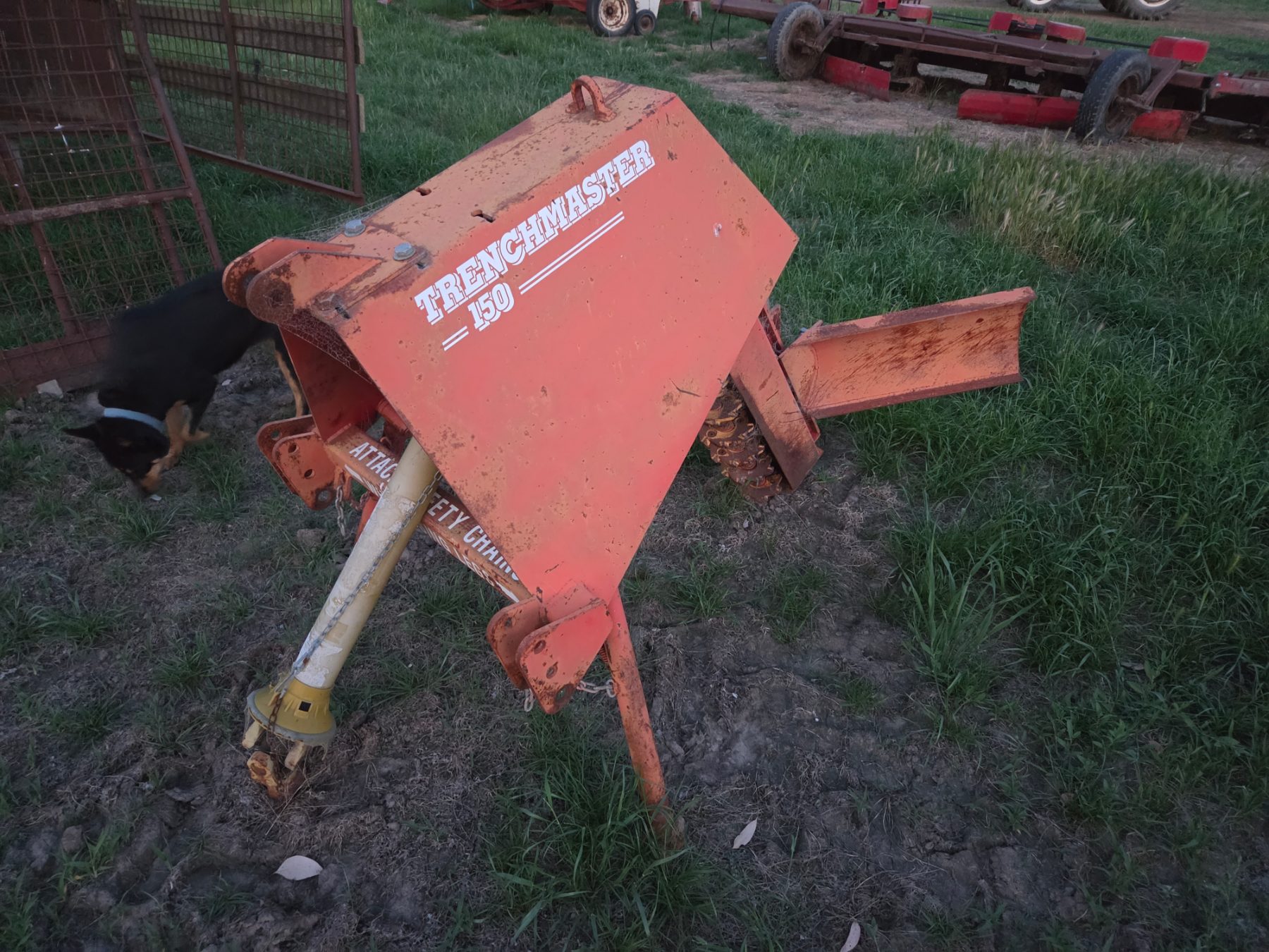Used - 3pl Trenchmaster 150 Rotary Trench Digger - photo 2