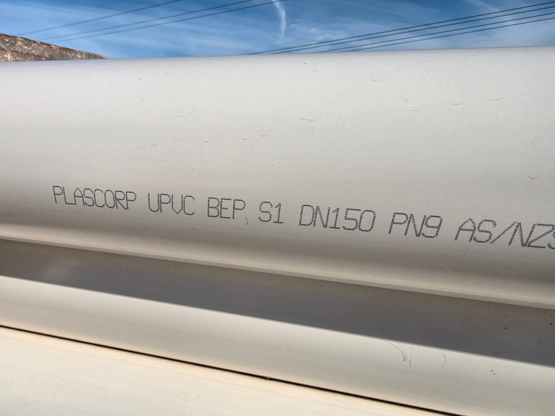 New DN-150 PN9 Grade PVC Pipes - photo 4