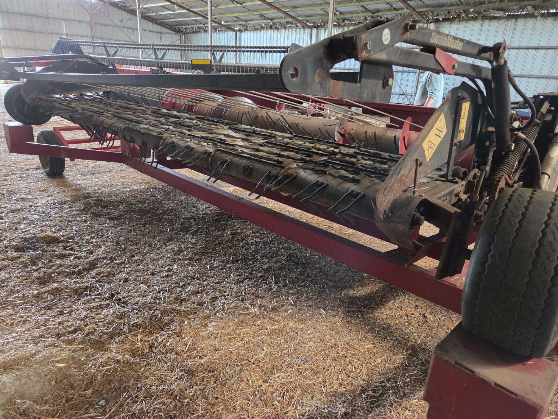 2003 Case-IH 2015 Canola Pick-up Front on Comb Trailer - photo 2