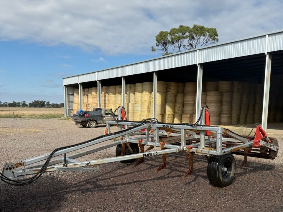 9 Tyne Yeomans T74 Trailing Ripper with Crumble Roller 4.6m - photo 2