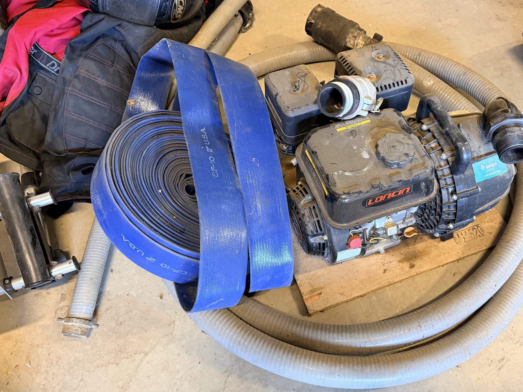 2" Onga pump and petrol motor - photo 5
