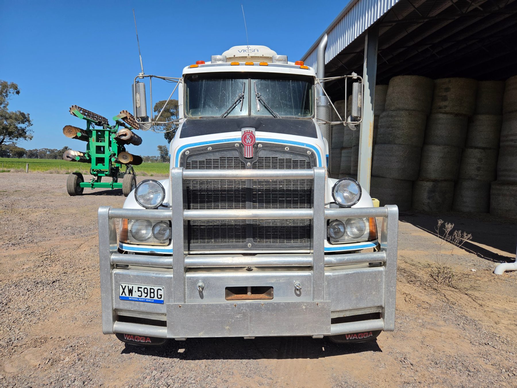2005 Kenworth T404 with 2001 Sloanebuilt Tri-axle Grain Tipper - photo 7