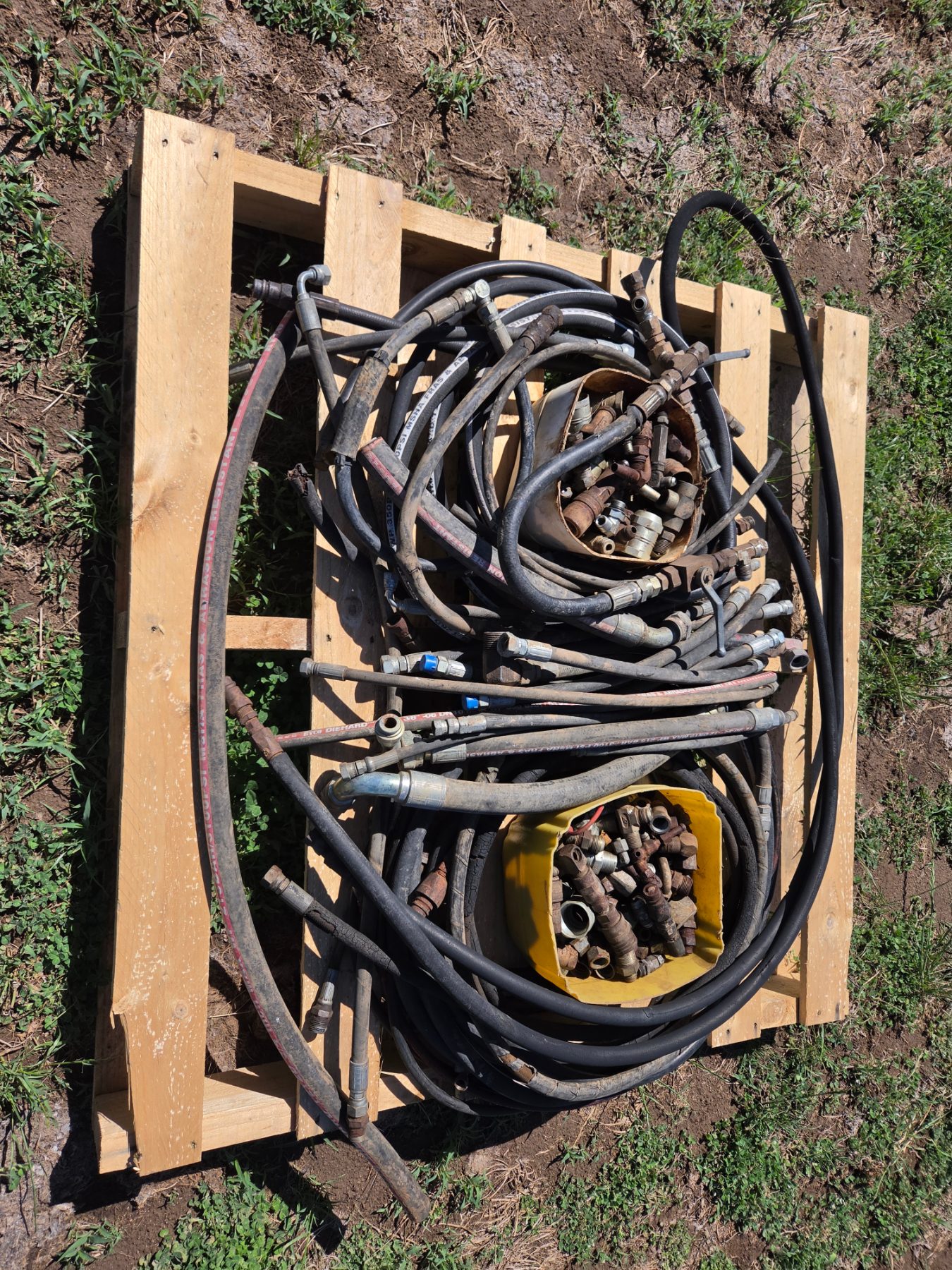 Used - Assorted Hyd. Hoses & Fittings - photo 4
