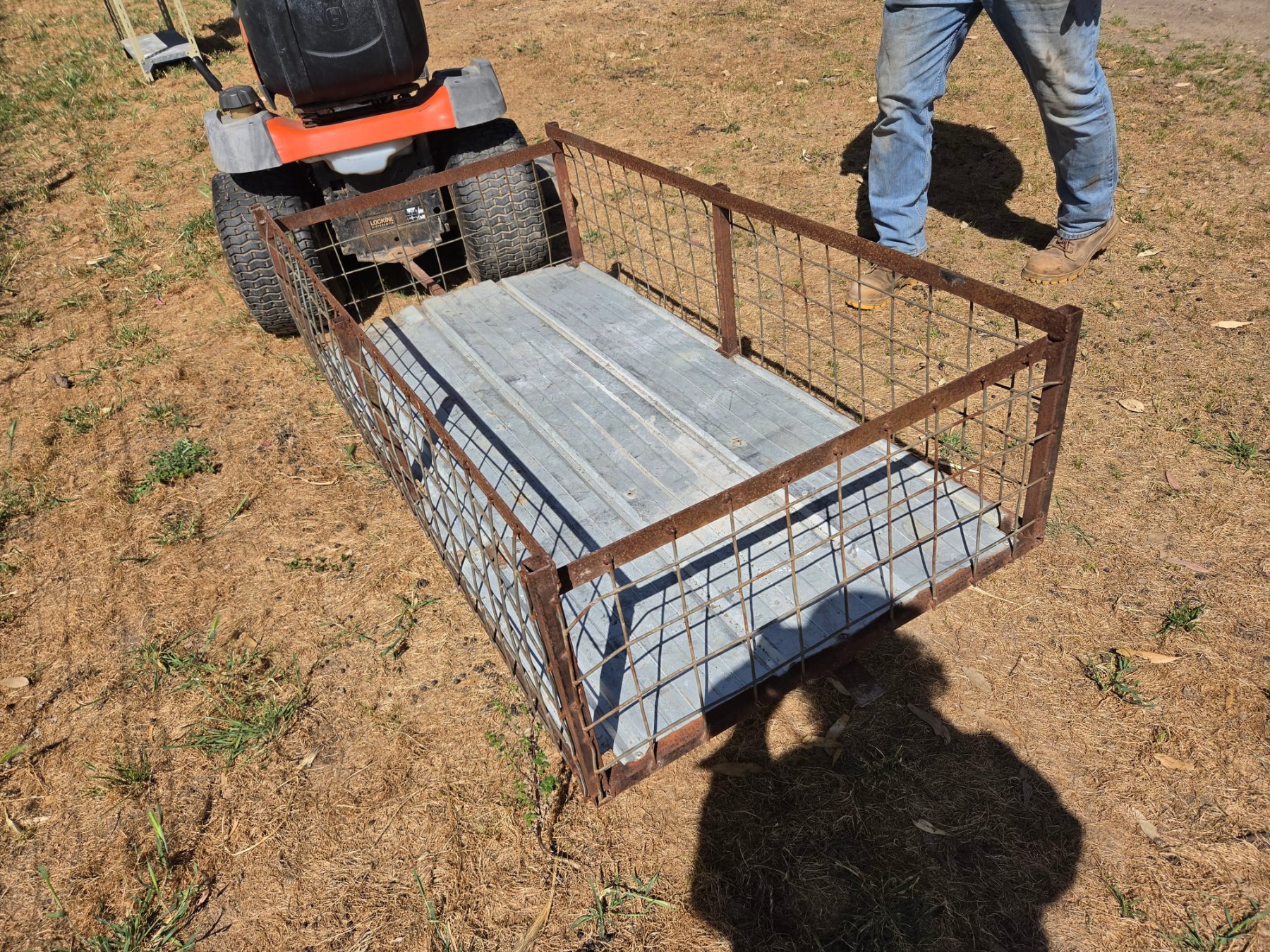 Used - Garden Trolley Trailer - photo 3
