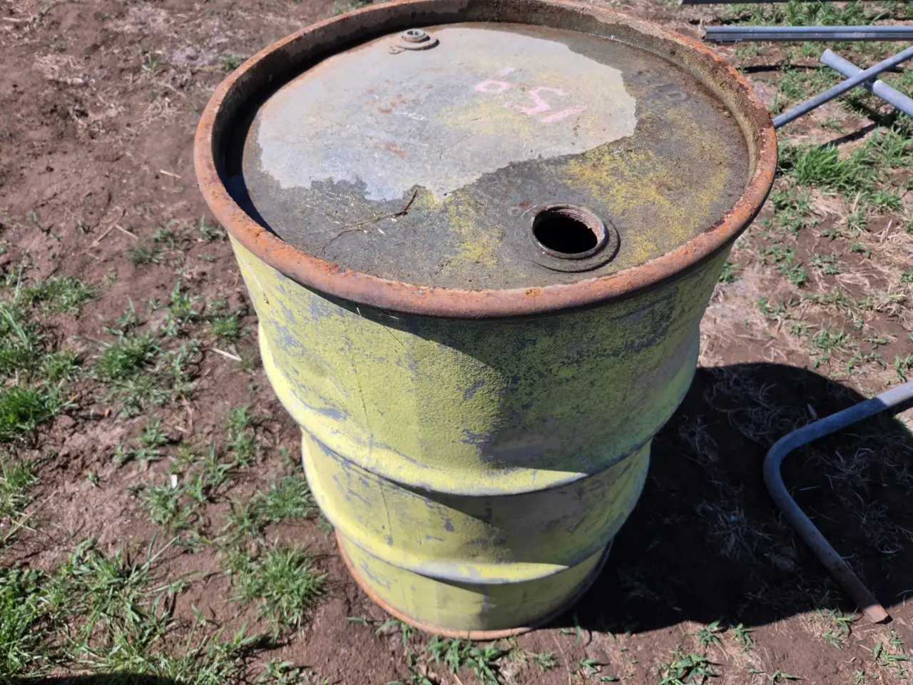 Used - Heavy Gauge Galv. 44gal Drum - photo 3