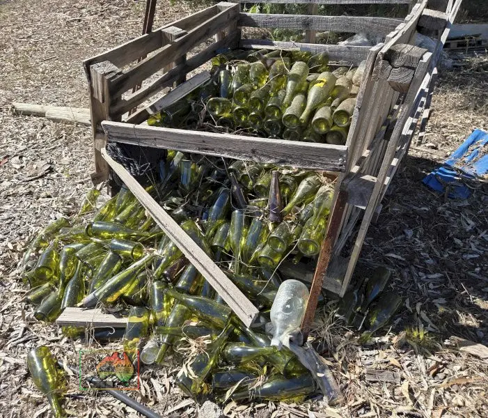 Crate of Wine Bottles. - photo 1