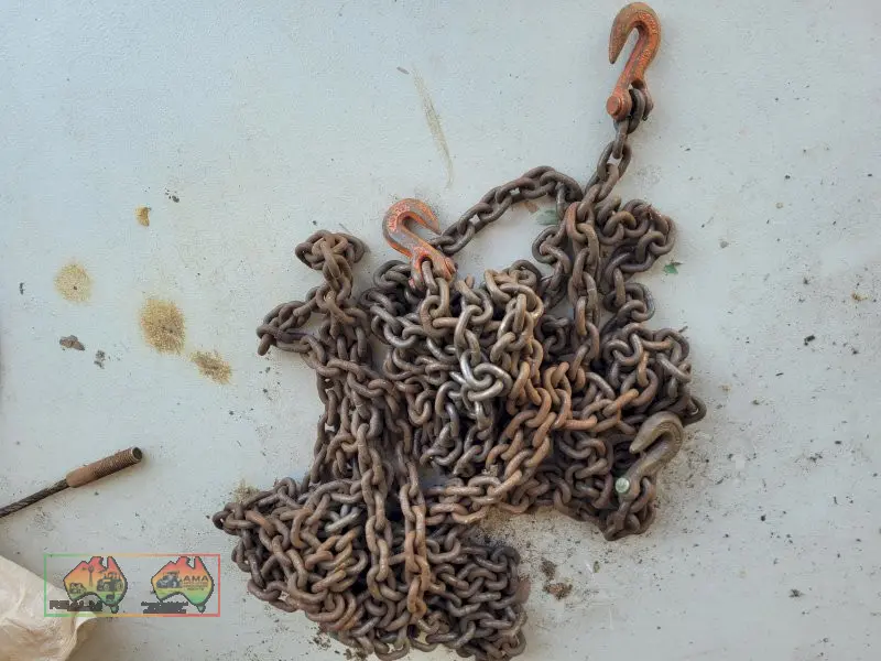 2x 8 mm Chains with End Hooks - photo 1