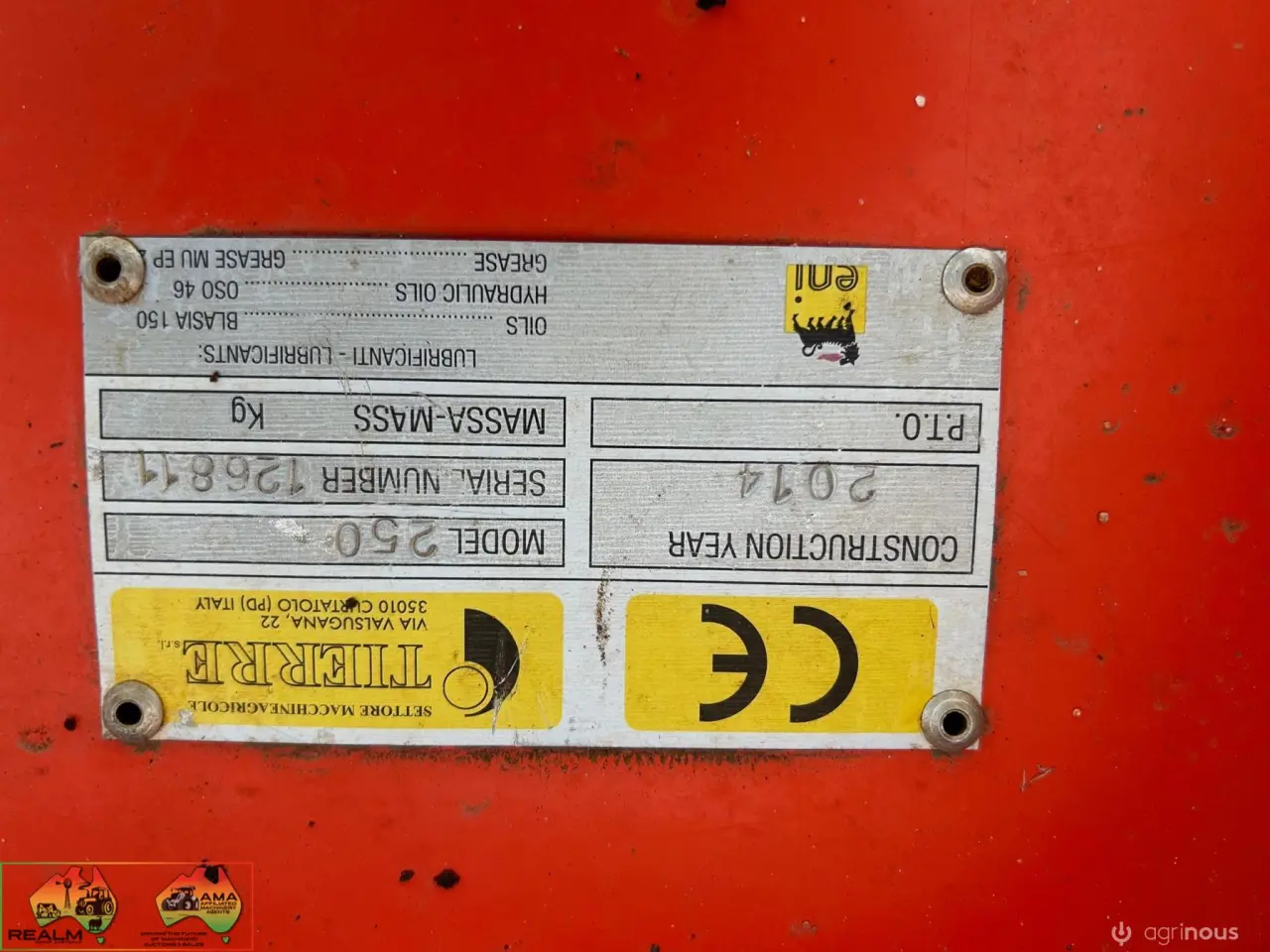 TIERRE 2.5 mt high body Mulcher 2014 - photo 6