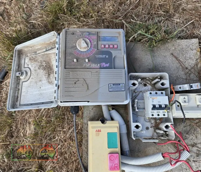 Fusebox & Rainbird Irrigation Controller - photo 2