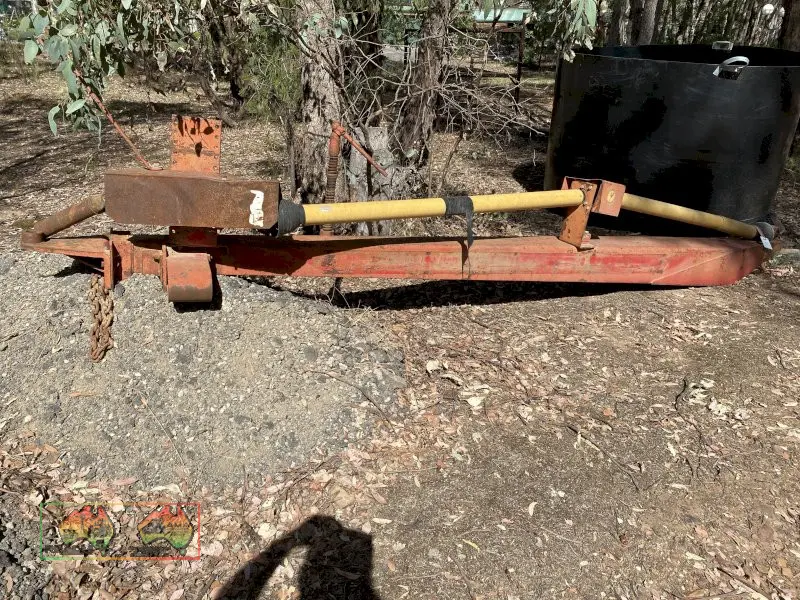 Draw Bar with PTO Shaft Off a Massey Ferguson - photo 2