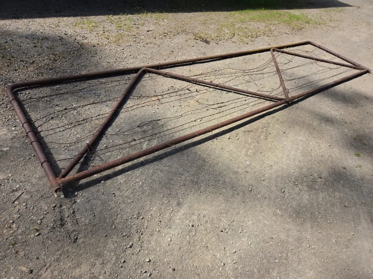 Used - 16ft Steel Farm Gate - photo 2