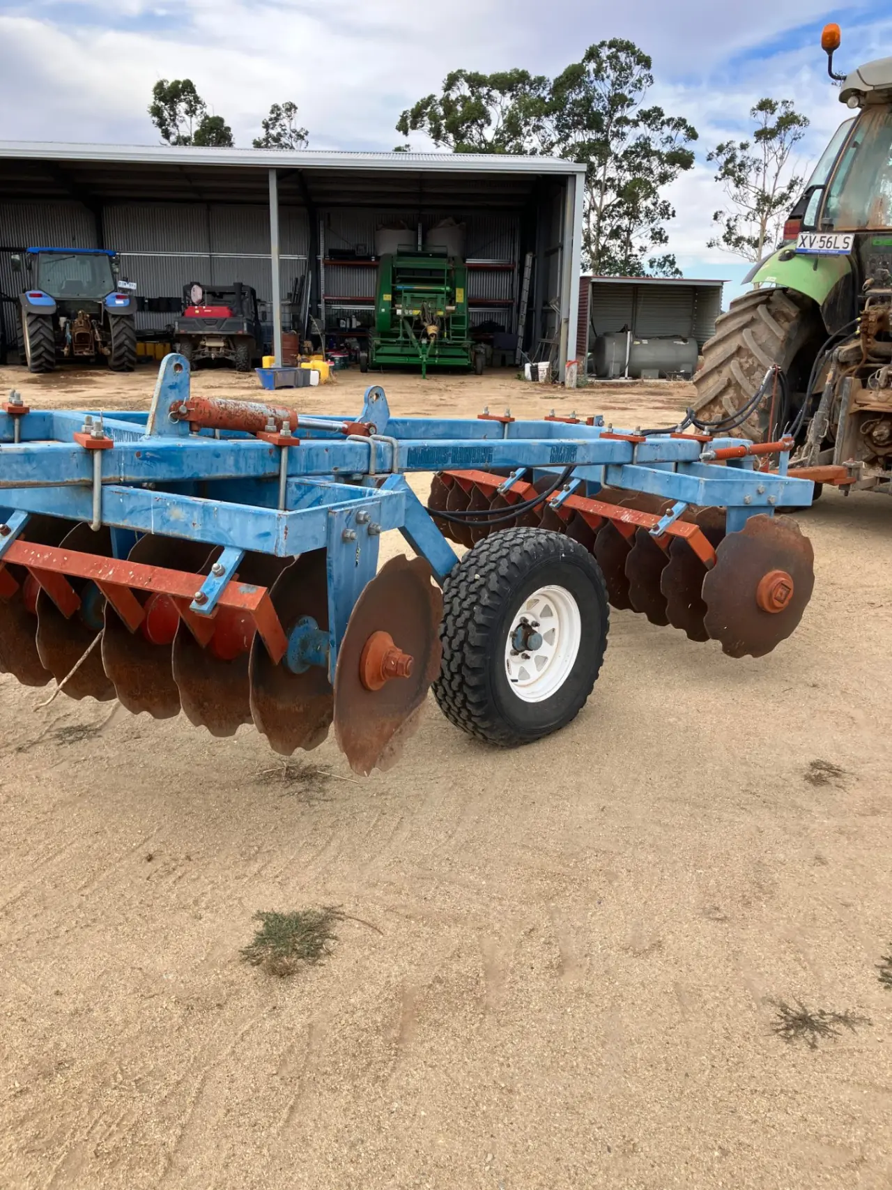 Gibbins Rawling 22 plate offset disc - photo 3