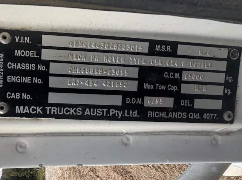 Used - 1995 CHR Mack E7-454 Econodyne Prime Mover (REDUCED PRICE) - photo 19