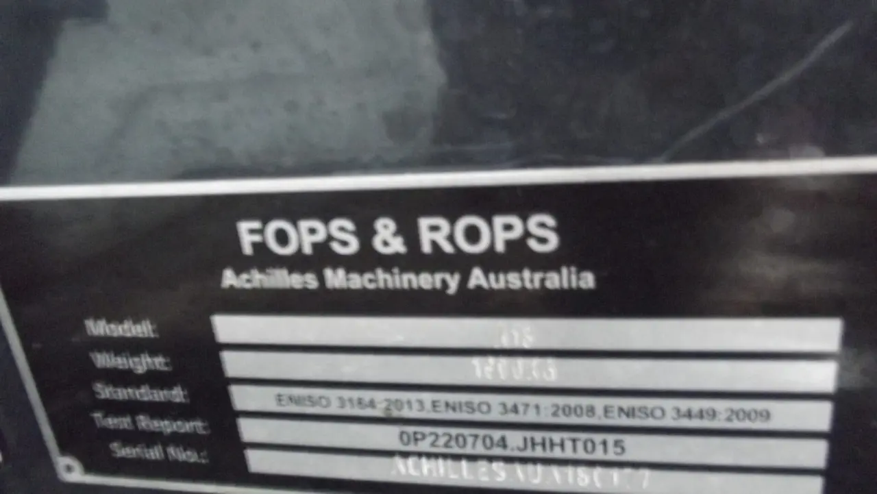 2022 Achillies A18 Mini Excavator - photo 4