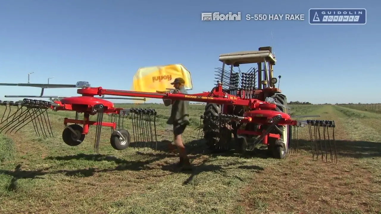 2025 NEW 3pl Fiorini S550 Hay Rake - photo 4