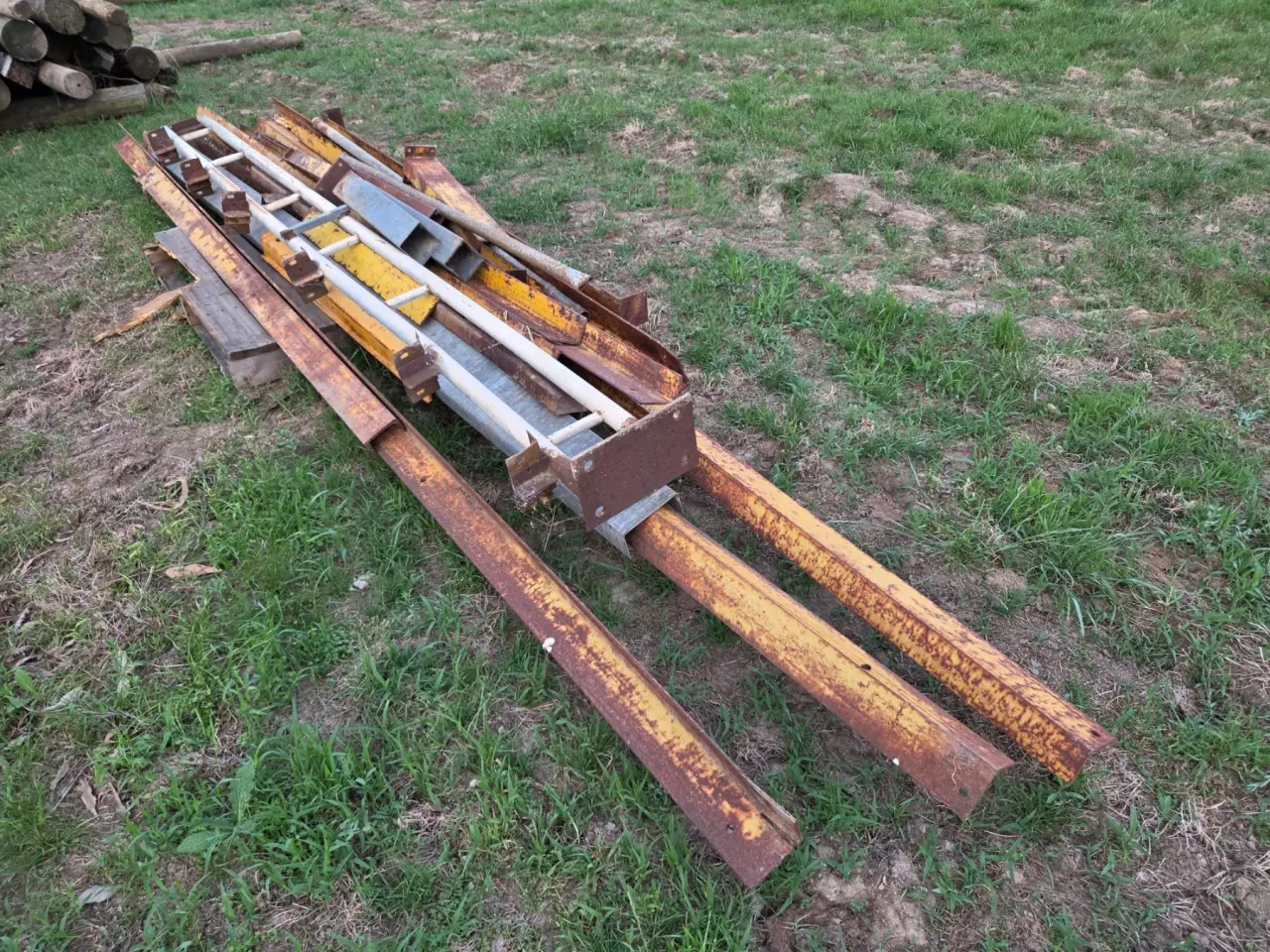 Used - Structural Shed Supports & Sundry Steel - photo 2