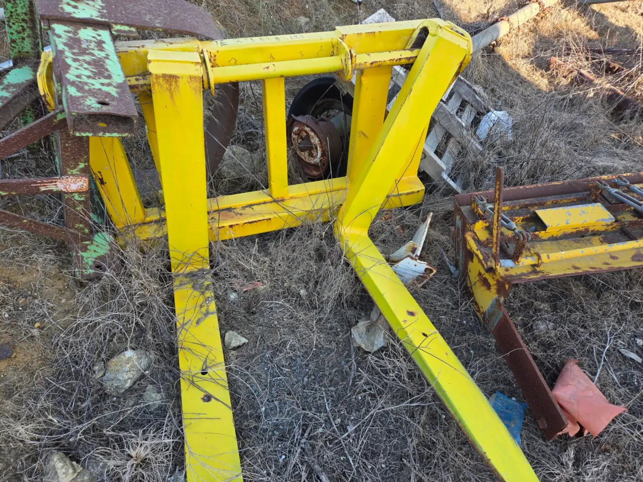 Quick-hitch H/duty Pallet Forks - photo 1