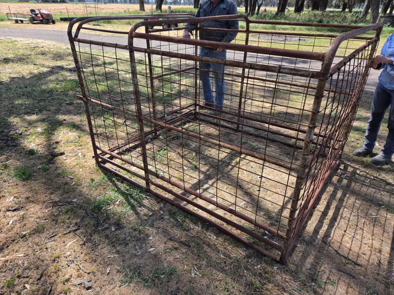 Used - Solid Steel Ute Crate - photo 3