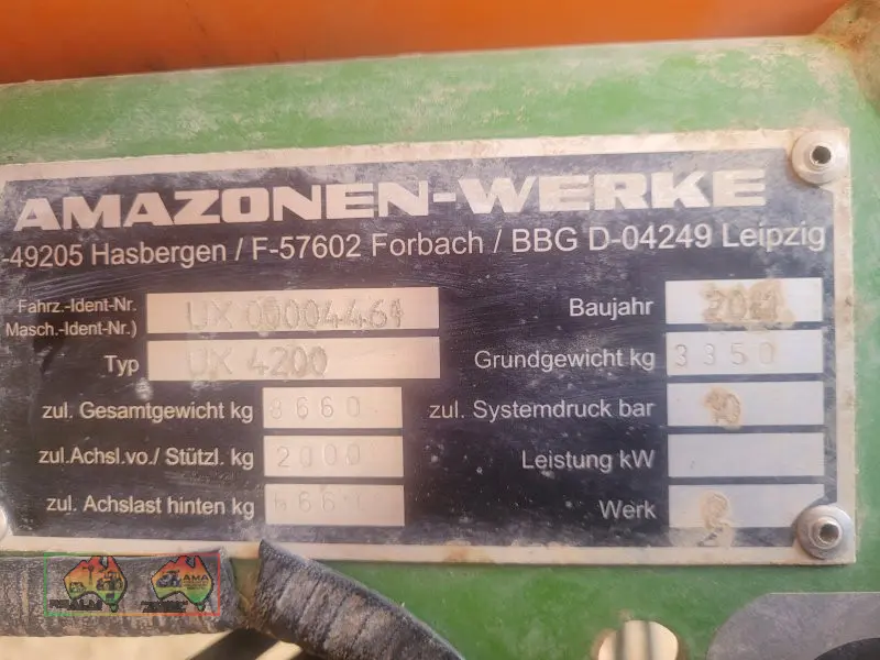 2011 Amazone UX4200 - photo 14