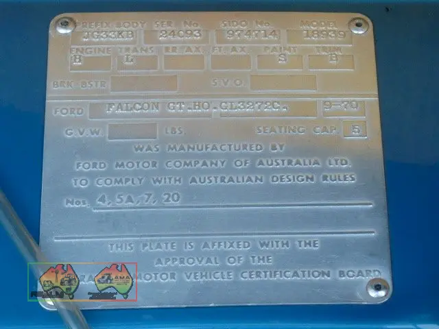 Genuine & Original 1970 XW Ford GT-HO Phase 2 (Matching Numbers) - photo 19