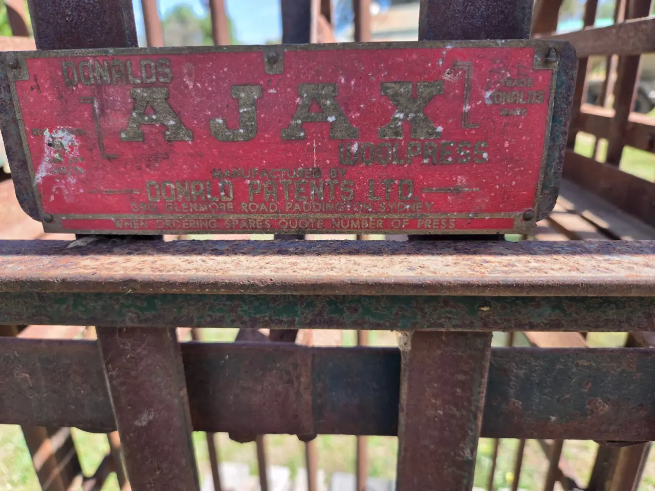 Used - Ajax Lever Action Wool Press - photo 5