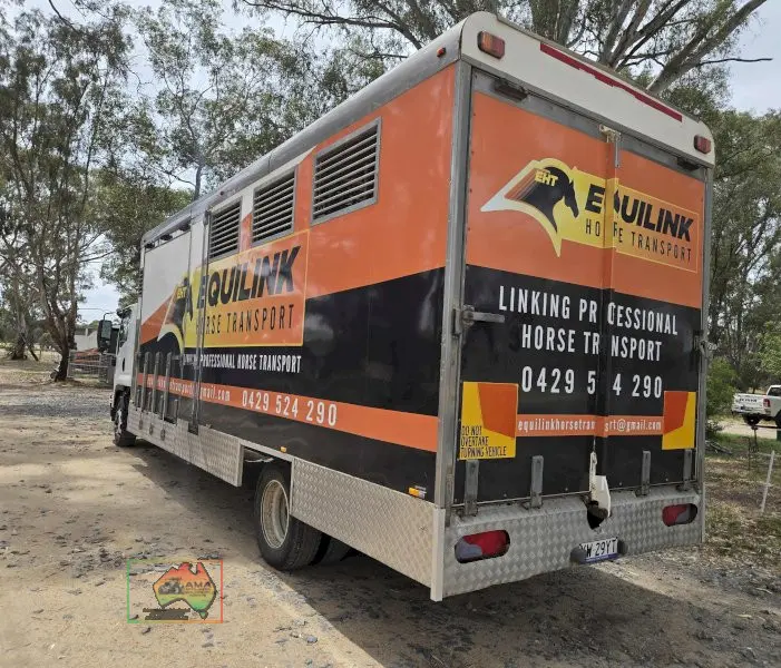 2012 Isuzu FSR-850 Horse Transport Truck - photo 9