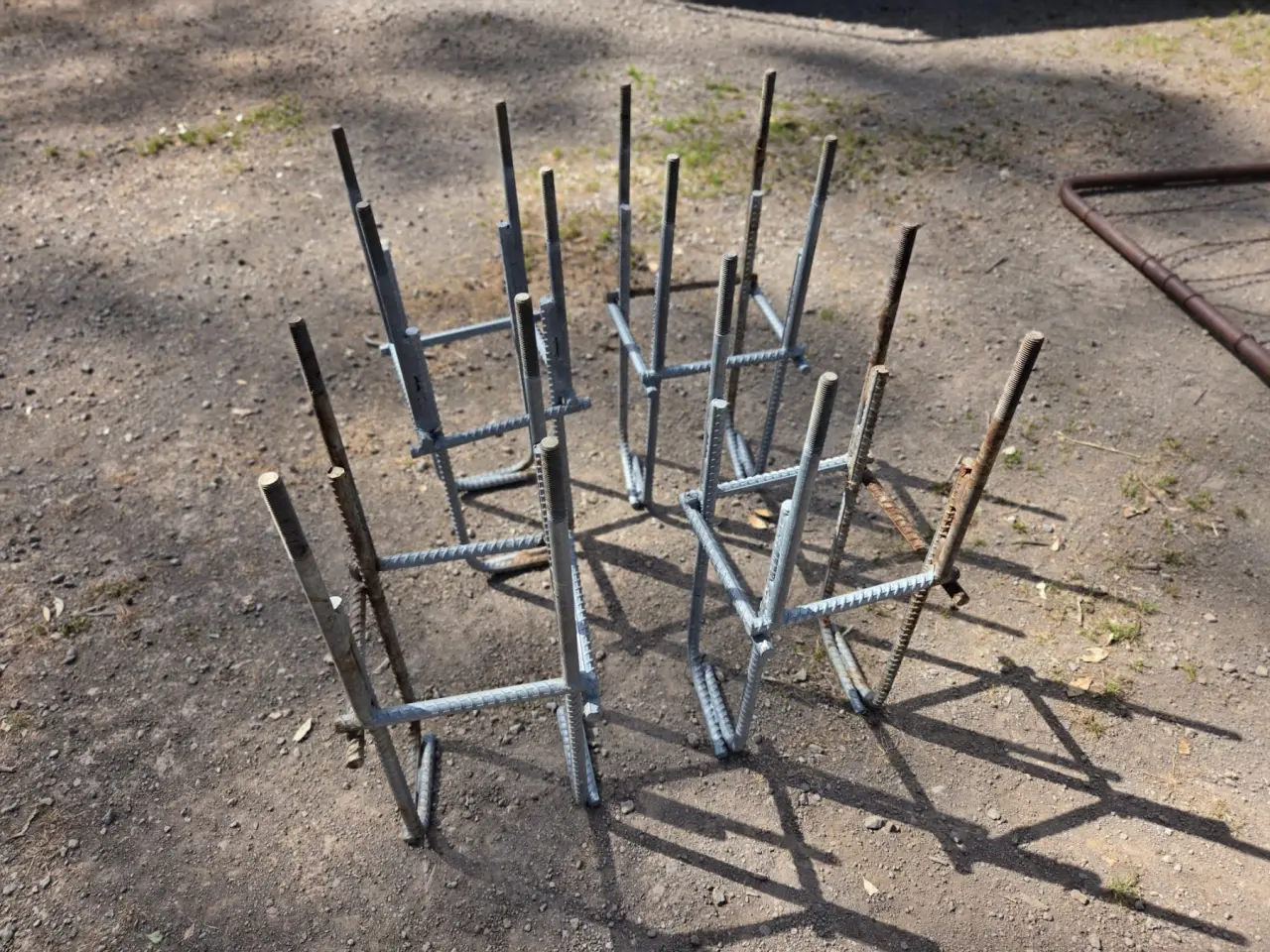 Used - 4x Shed Footing Saddles - photo 1