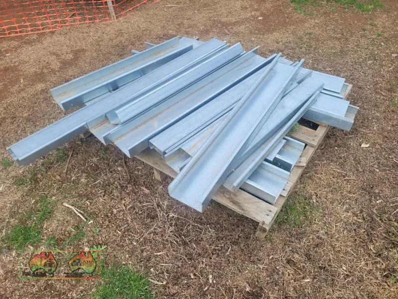 Pallet of Assorted C-Purlin off-cuts (Kyabram Vic) - photo 2