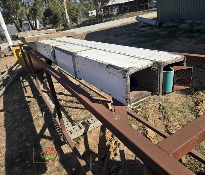 Wooden frame grain elevator - photo 1