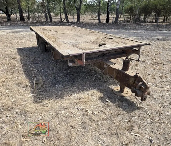 H/duty Flat-Top Farm Trailer - photo 1