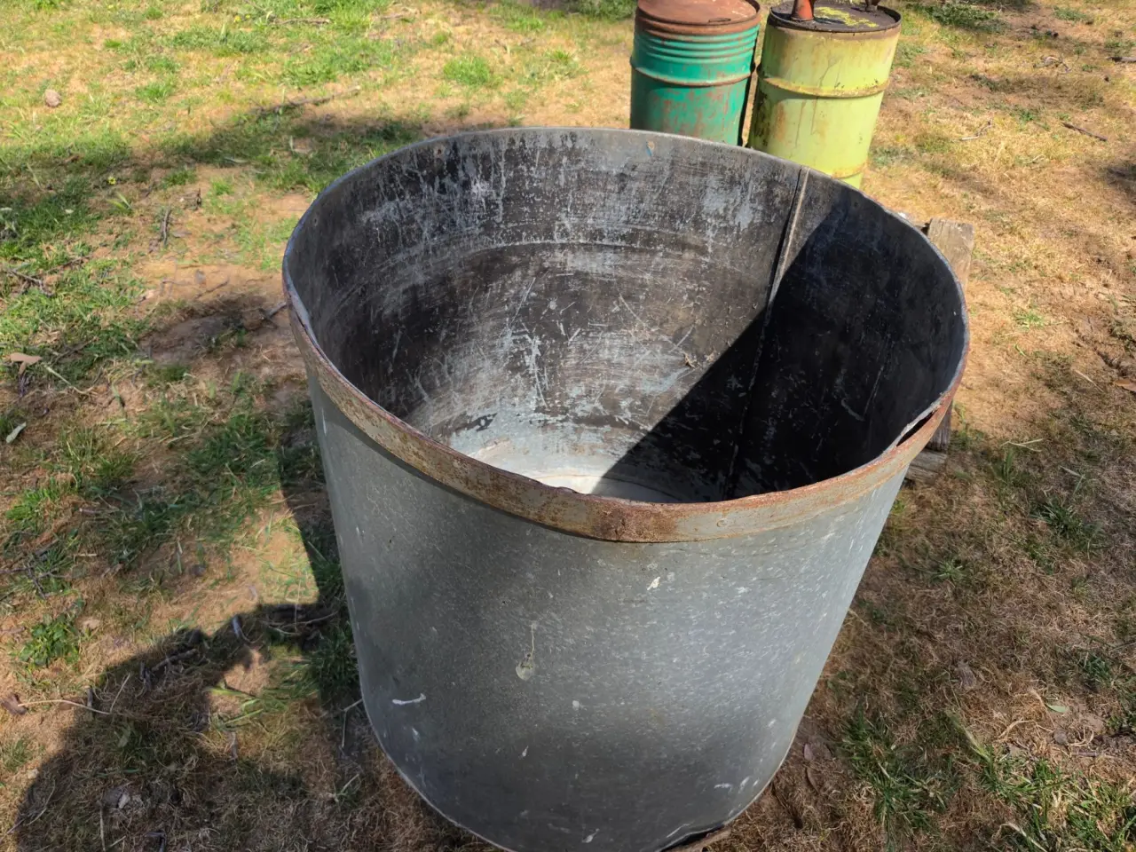 Used - Galv. Storage Tank with Tap - photo 4