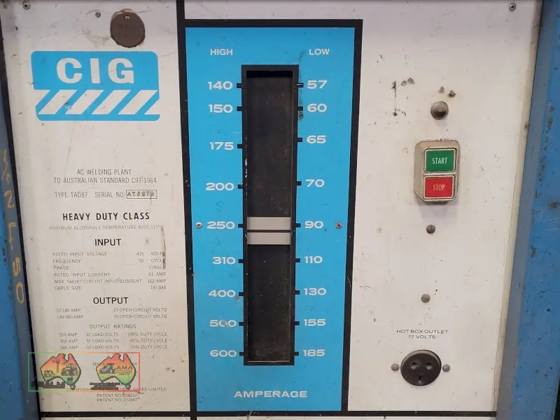 CIG Transarc HD400 Industrial Welder - photo 3