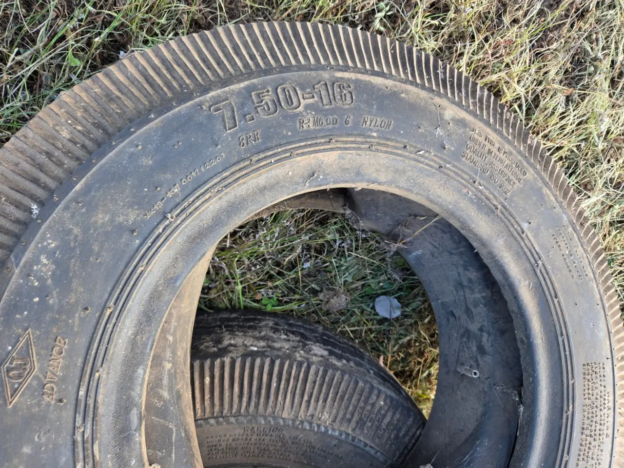 Used - 2x Near New 7.50x16 Commercial tyres - photo 2