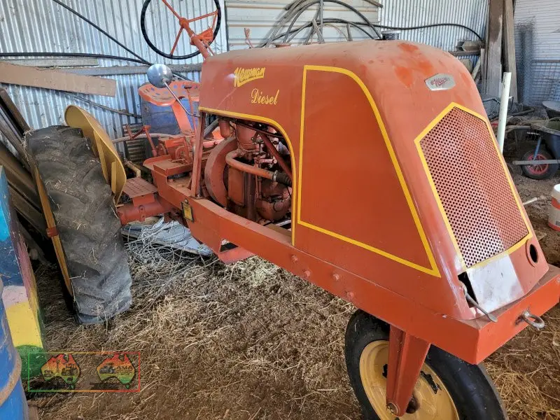 UNIQUE 3 Wheel Newman WD2 Diesel Tractor (Kyabram Vic) - photo 6