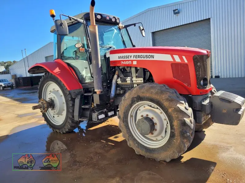 2010 Massey Ferguson 7495 Dyna-VT FWA Tractor (VIN: U124023X) - photo 2