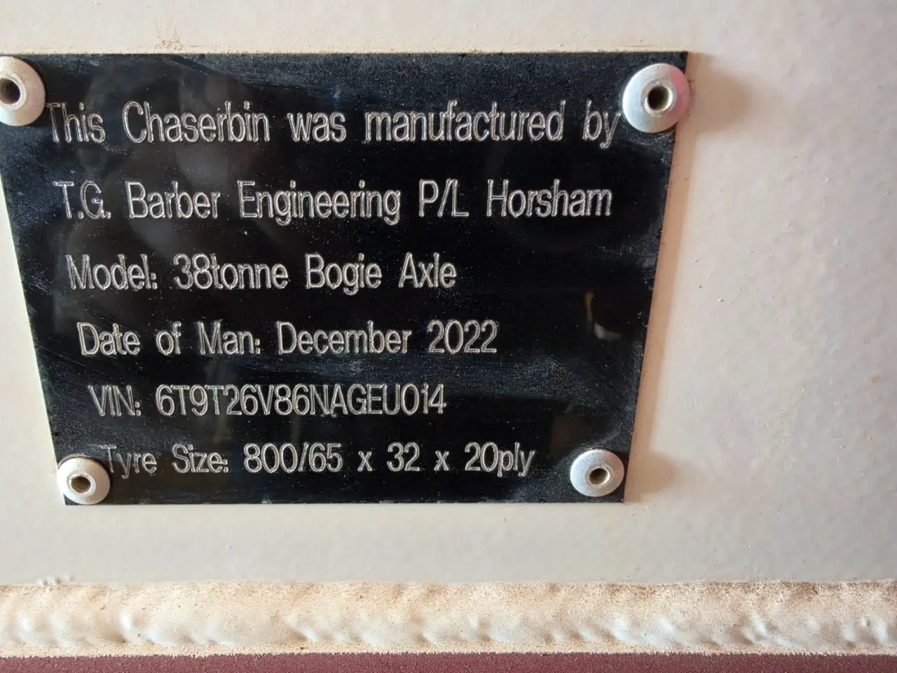 2022 Barber Engineering 38 Ton Chaser Bin - photo 9