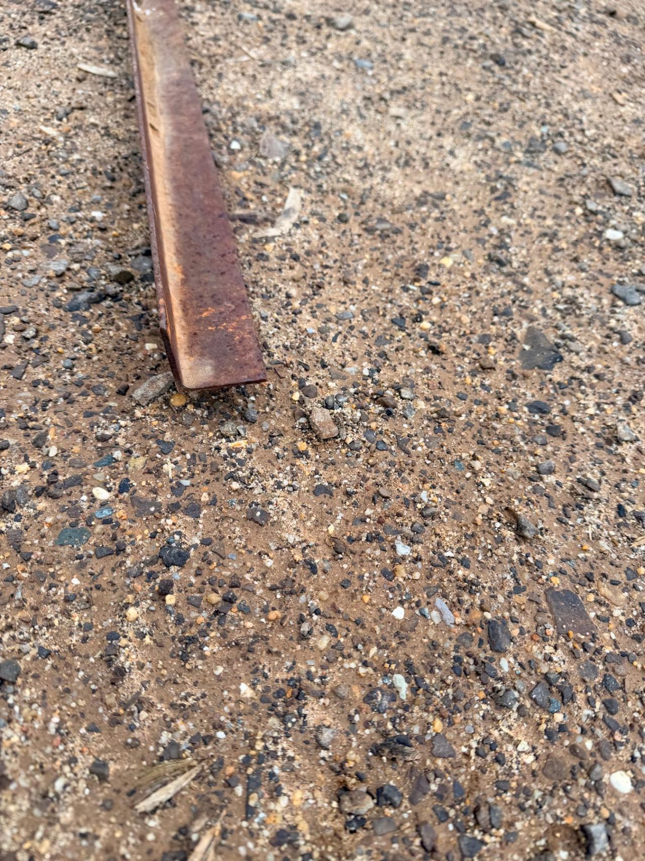 2 lengths of scrap steel - photo 1