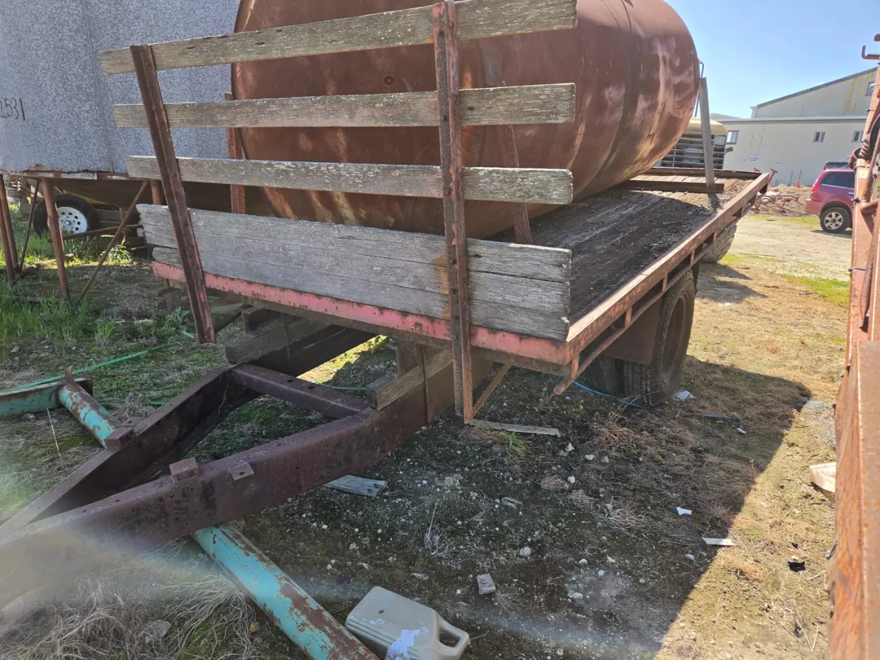 Water Tank on Farm Trailer - photo 3