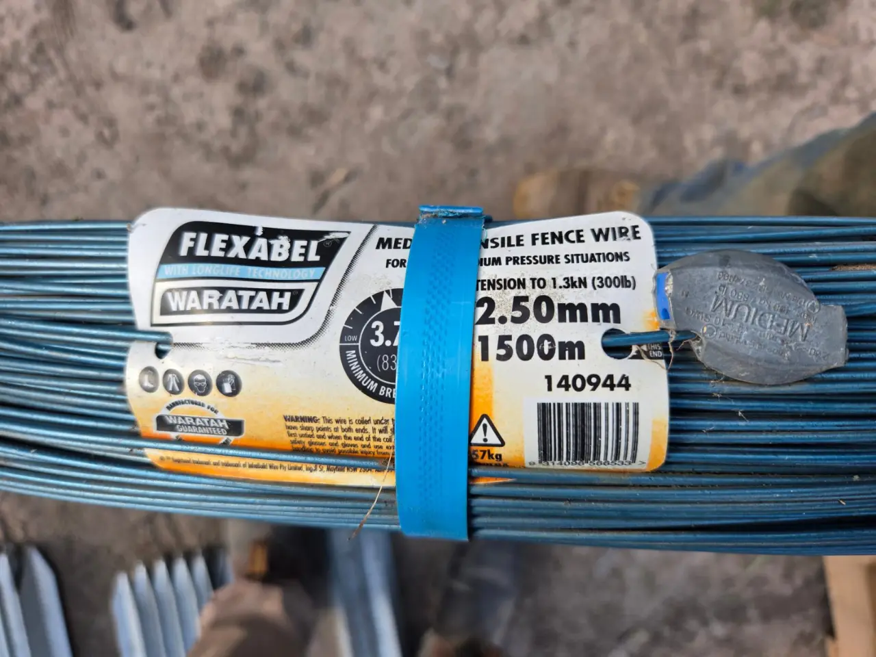 New - 300m Coil of Waratah 2.5 Fexabell Wire (Copy) - photo 3