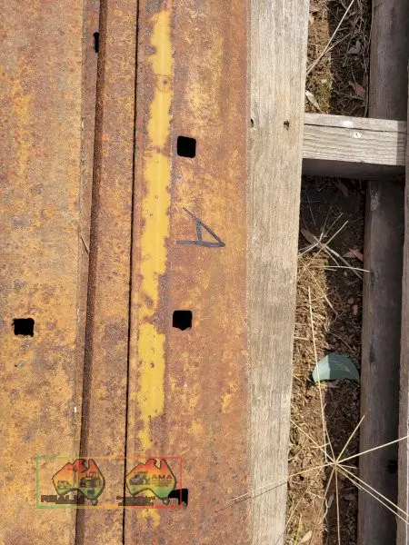 6x 6ft  Grater Blade Edges ~ A (Kyabram Vic.) - photo 1