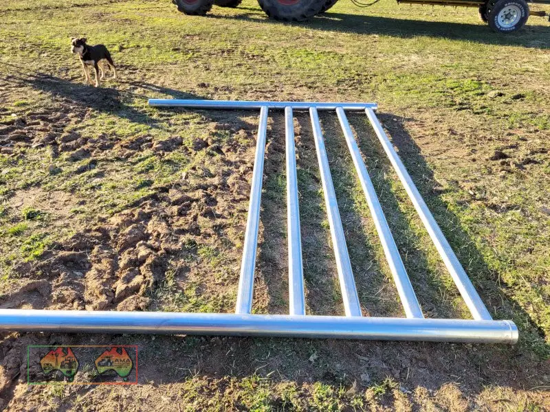 New Galv. Fence End Assembly Panel - photo 2