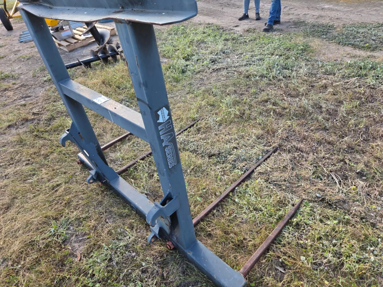 Used - H/duty 4 Prong Hay Forks
